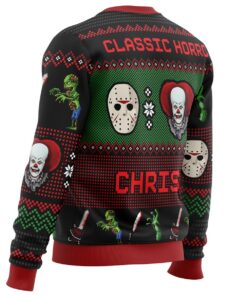 Classic Horror Christmas Christmas Sweater Men 3