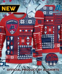 Clermont Foot 63 Ugly Christmas Sweater Best For Fans