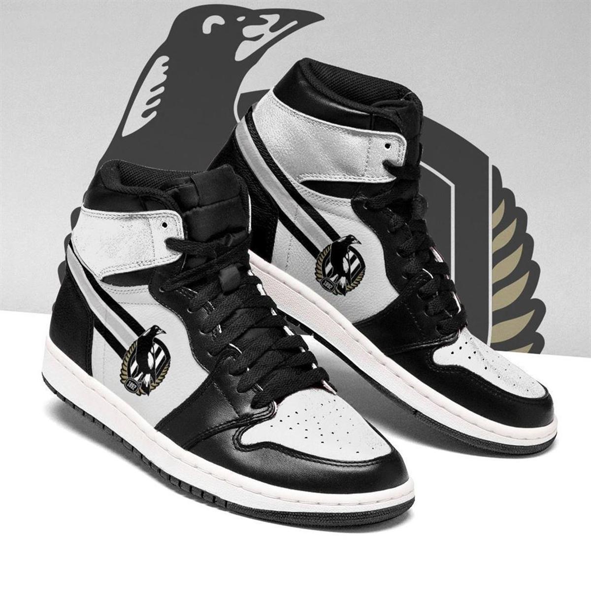 Richmond Tigers Black And White Air Jordans