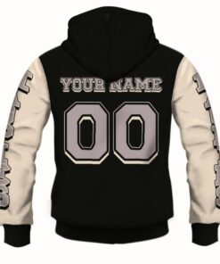 Collingwood Magpies Custom Name Number Vintage Retro Zip Hoodie Funny Gift For Fans