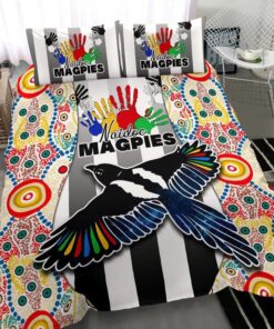 Collingwood Magpies Naidoc Week Doona Cover 2