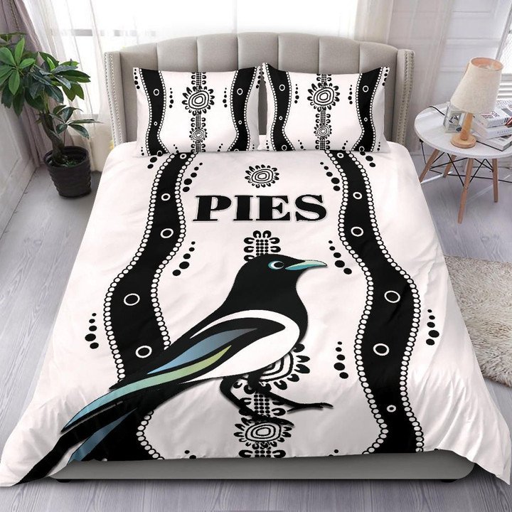 Collingwood Magpies Unique Indigenous Doona Cover