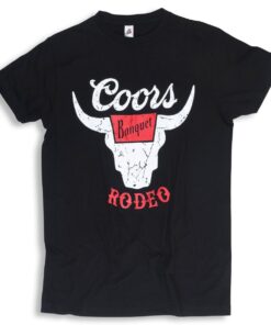 Coors Rodeo Bull Head Logo T-shirt