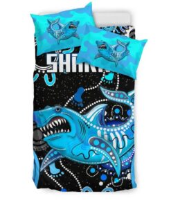 Cronulla sutherland Sharks Bedding Set Gifts For Lovers 2