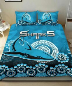 Cronulla sutherland Sharks Doona Cover Gift For Fans 5