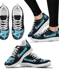 Cronulla-sutherland Sharks Indigenous Black Running Shoes Gift