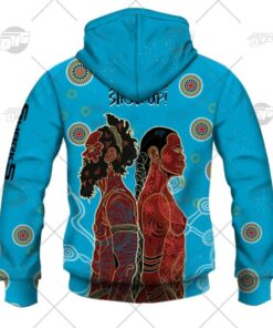 Cronulla sutherland Sharks Naidoc Week Zip Up Hoodie Funny Gift For Fans 2