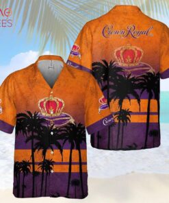 Crown Royal Coconut Tropical Aloha Shirt Best Hawaiian Outfits For Fans