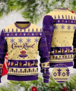 Crown Royal Whisky Best Ugly Christmas Sweater