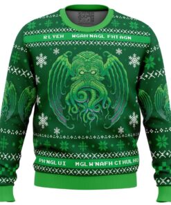 Cthulhu Cultist Christmas Christmas Sweatshirt 1