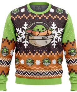 Baby Yoda Ugly Christmas Sweater Gift