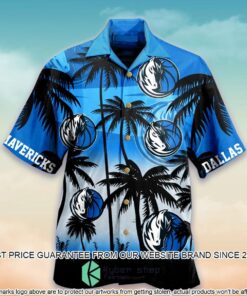 Dallas Mavericks Summer Beach Vintage Hawaiian Shirt For Men Women Nba Fans 1