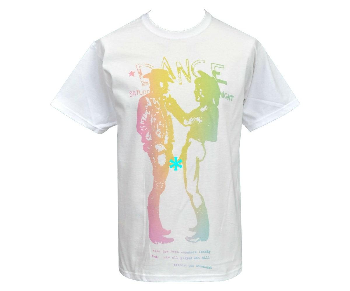 Dance Saturday Night Gay Cowboys Rainbow Pattern T-shirt Lgbtq Shirt