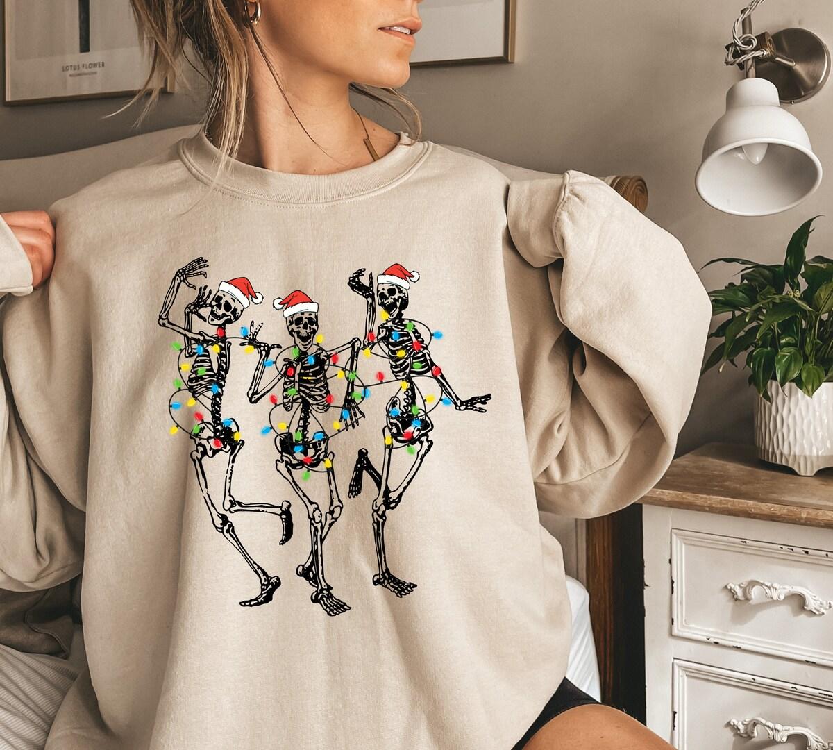 Christmas Tree Cookies Sweatshirt Carnival Holiday Shirt