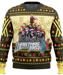 Darling In The Franxx Character Zero Two Best Ugly Christmas Sweater Gift For Manga Anime Fans