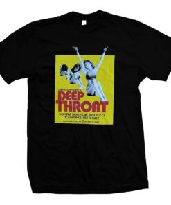 Deep Throat Linda Lovelace Adult Film T-shirt