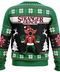 Demogorgon Stranger Grinch Stranger Things Ugly Xmas Sweater