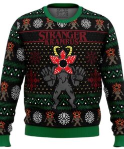 Demogorgon Stranger Krampus Stranger Things Christmas Sweater For Men And Women