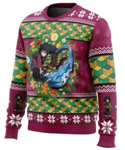 Demon Slayer Character Giyuu Tomioka Ugly Christmas Sweater Best Gift For Men Women 2
