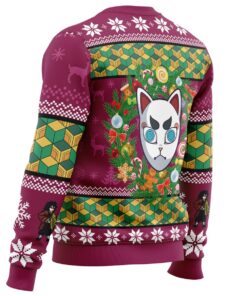 Demon Slayer Character Giyuu Tomioka Ugly Christmas Sweater Best Gift For Men Women 3