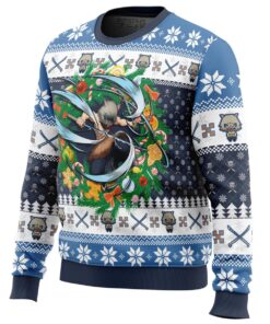 Demon Slayer Character Hashibira Inosuke Xmas Style Ugly Christmas Sweater Best Gift Ideas