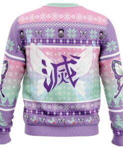 Demon Slayer Character Kochou Shinobu Ugly Christmas Sweater Best Gift For Men Women 4