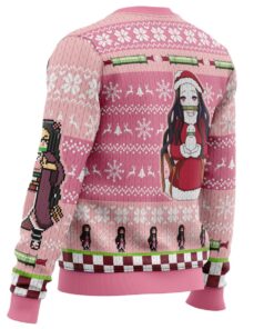 Demon Slayer Character Nezuko Kamado Christmas Style Ugly Xmas Sweater Best Gift For Fans 3