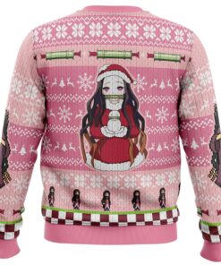 Demon Slayer Character Nezuko Kamado Christmas Style Ugly Xmas Sweater Best Gift For Fans 4