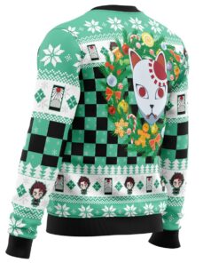 Demon Slayer Character Tanjiro Kamado Ugly Christmas Sweater Best Gift For Men Women 3