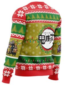 Demon Slayer Squad Best Characters Ugly Christmas Sweater Xmas Gift For Fans 3