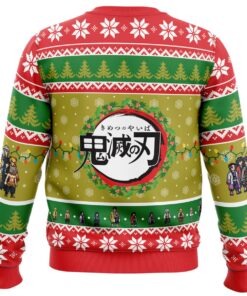 Demon Slayer Squad Best Characters Ugly Christmas Sweater Xmas Gift For Fans 4