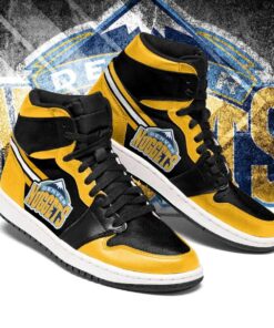 Denver Nuggets Black Yellow Air Jordan 1 High For Fans