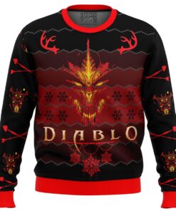 Diablo 3 Christmas Sweater Women