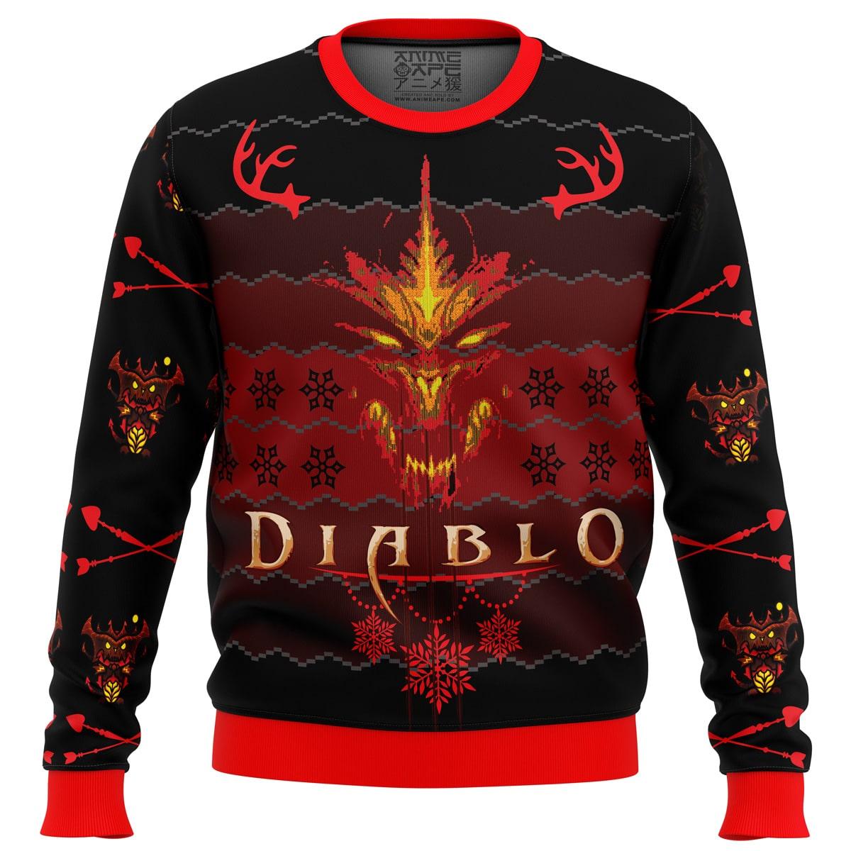 Reaper Of Souls Diablo Womens Ugly Christmas Sweater