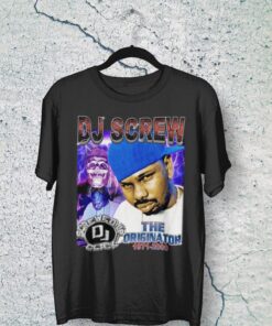 Dj Screw Vintage T-shirt For Hip Hop Fans
