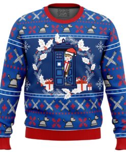 Doctor Who Tardis Best Ugly Christmas Sweaters 1