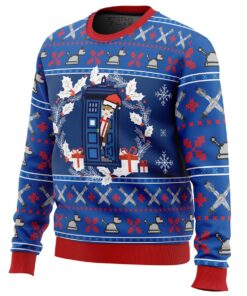 Doctor Who Tardis Best Ugly Christmas Sweaters