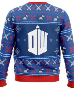 Doctor Who Tardis Best Ugly Christmas Sweaters 4