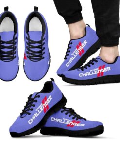 Dodge Challenger Purple Running Shoes For Men And Women 2