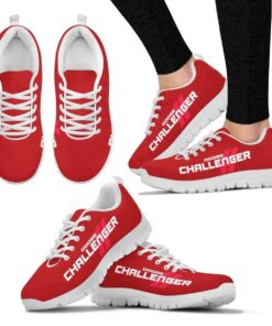 Dodge Challenger Red Running Shoes Gift 1