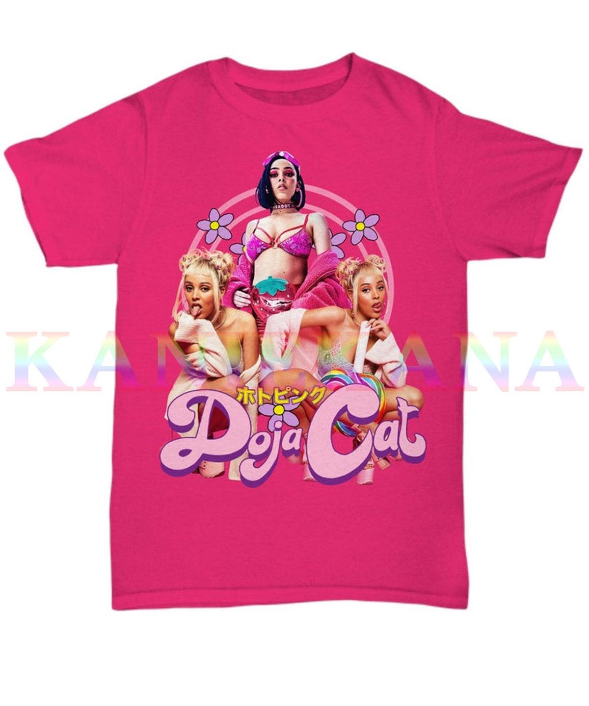 Doja Cat Japanese Style Vintage T-shirt Best Gift For Fans