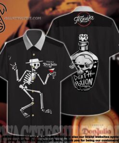 Don Julio Funny Skeleton Hawaiian Shirt Funny Gift For Fans