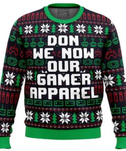 Don We Now Our Gamer Funny Christmas Sweaters