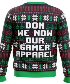 Don We Now Our Gamer Funny Christmas Sweaters