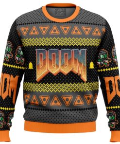 Doom Christmas Sweater Men 1