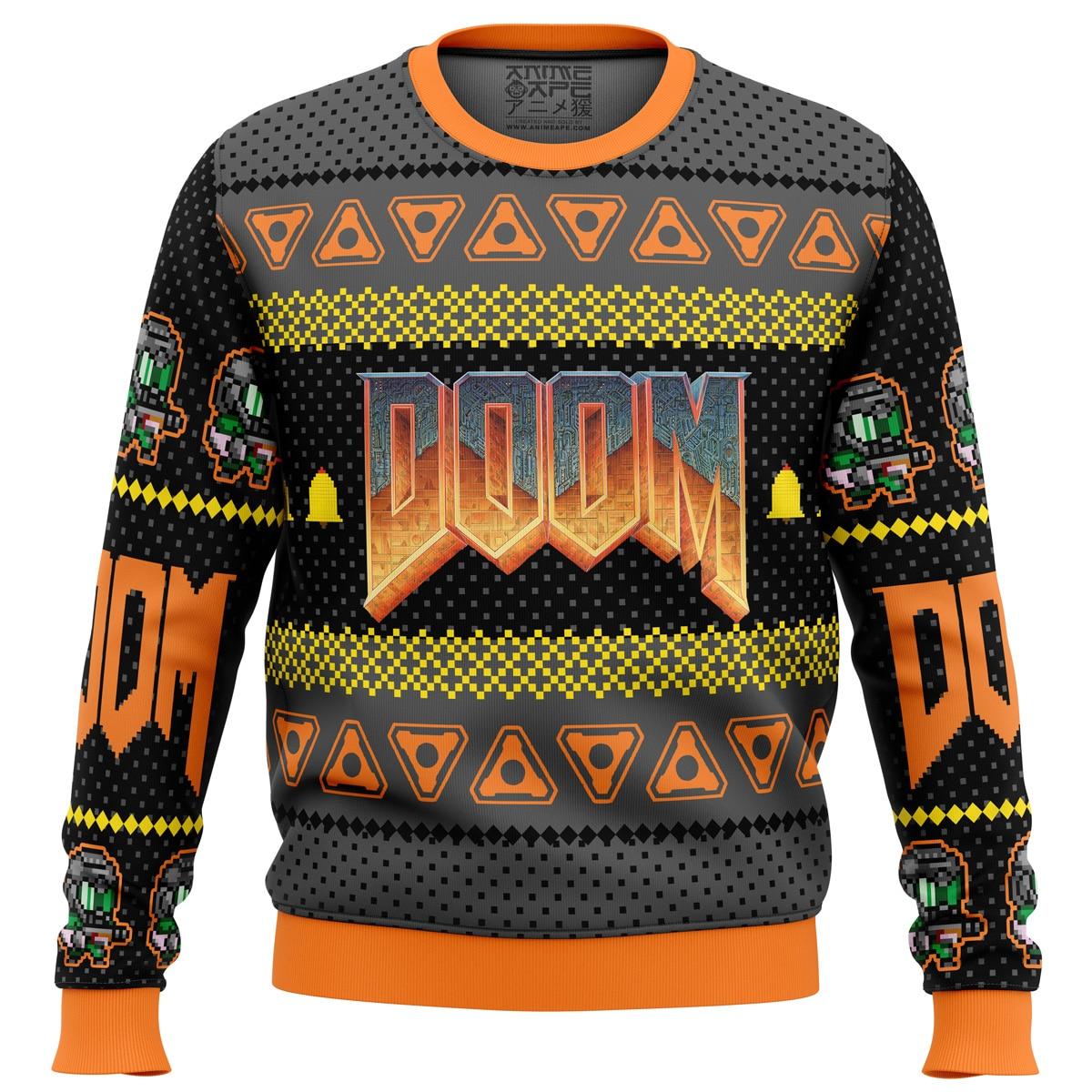 Doom V2 Christmas Sweater Women