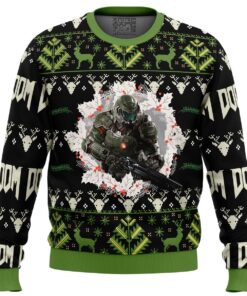 Doom V2 Christmas Sweater Women 1