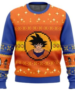 Dragon Ball Z Goku Christmas Christmas Sweater Women