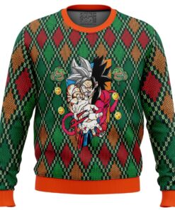 Dragon Ball Z Ssj4 Goku Christmas Sweatshirt