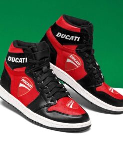 Ducati Red Black Air Jordan 1 High Best Sneakers 1